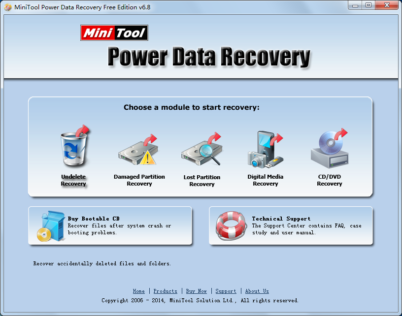 Windows data recovery tool